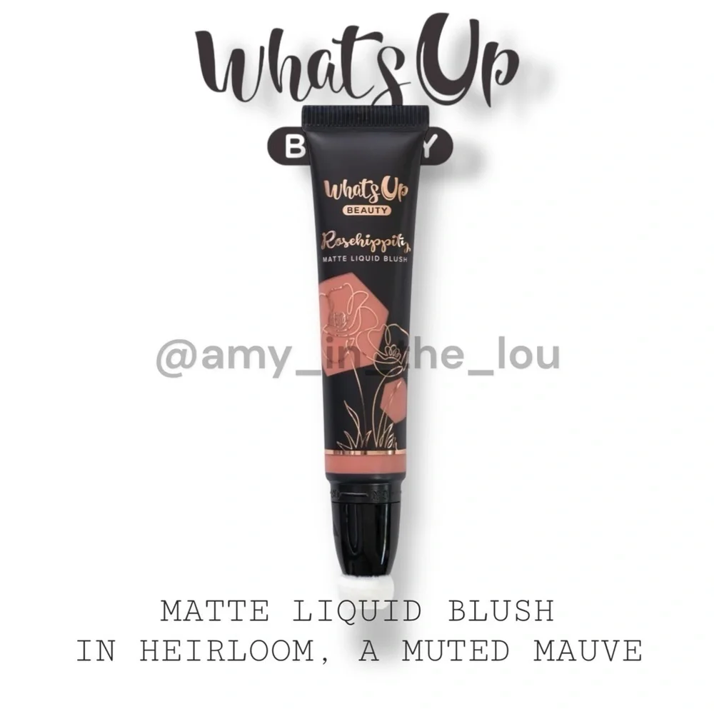 Rosehippity Matte Liquid Blush in Heirloom by What’s Up Beauty